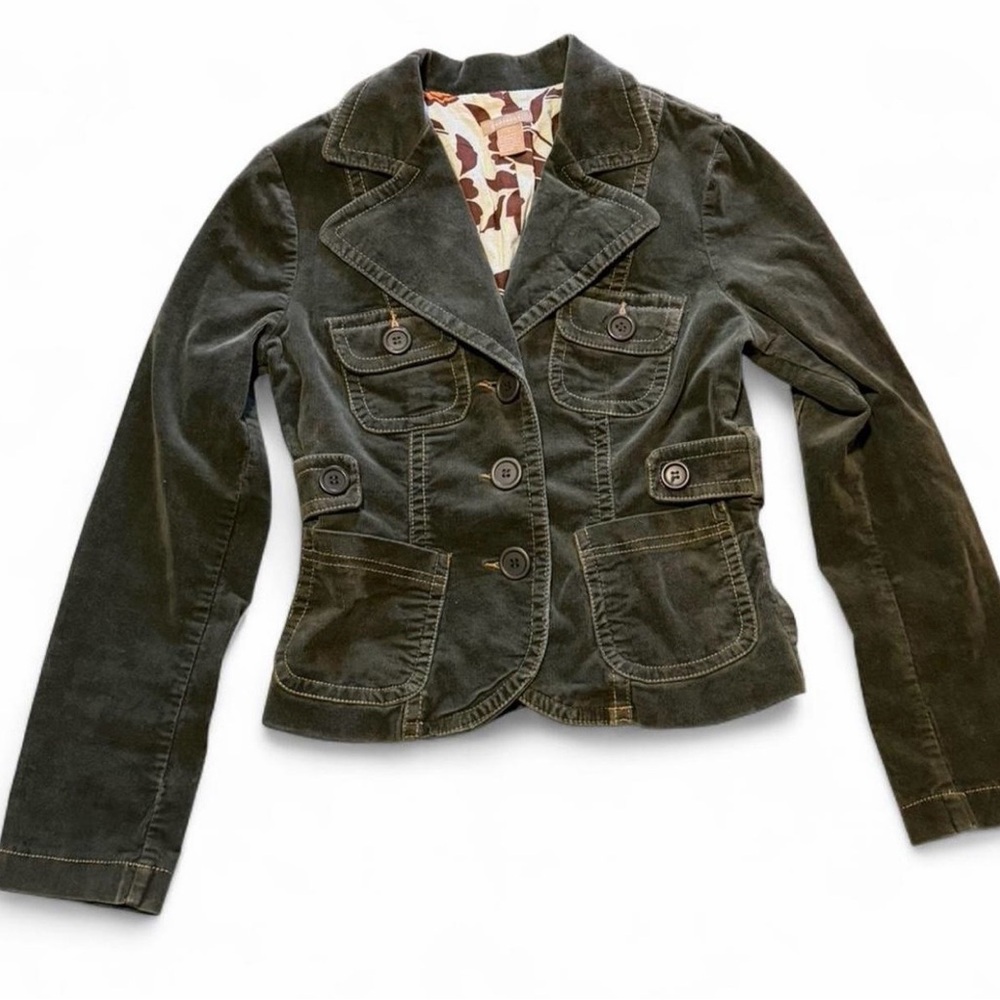 Dark Olive Green Gadzooks Corduroy